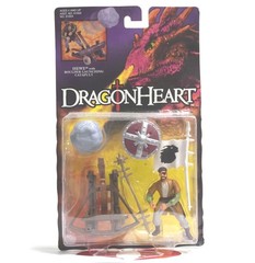 Dragonheart Action Figure Hewe w Catapult MOC 1995 Original Kenner