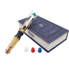 11th Doctor Who Metal Sonic Screwdriver Replica Made Fully Metal Parts Xmas Gift