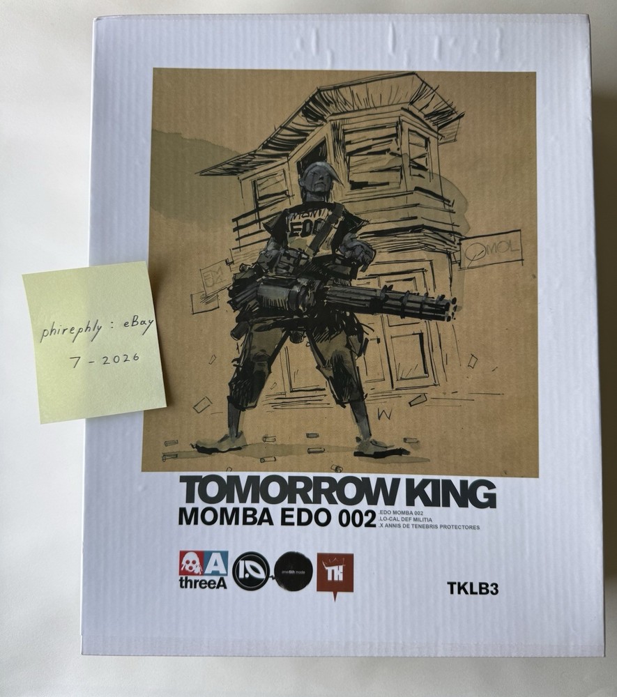 ThreeA 3A Tomorrow King MOMBA EDO 002 1/6 Scale by Ashley Wood