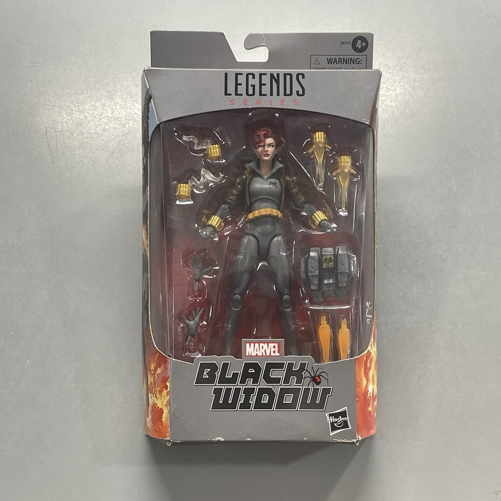Marvel Legends Black Widow Grey Suit Action Figure Walmart Exclusive – NEW