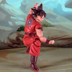 Dragon Ball Z Goku Kaioken Action Figure Demoniacal Fit With Accessories