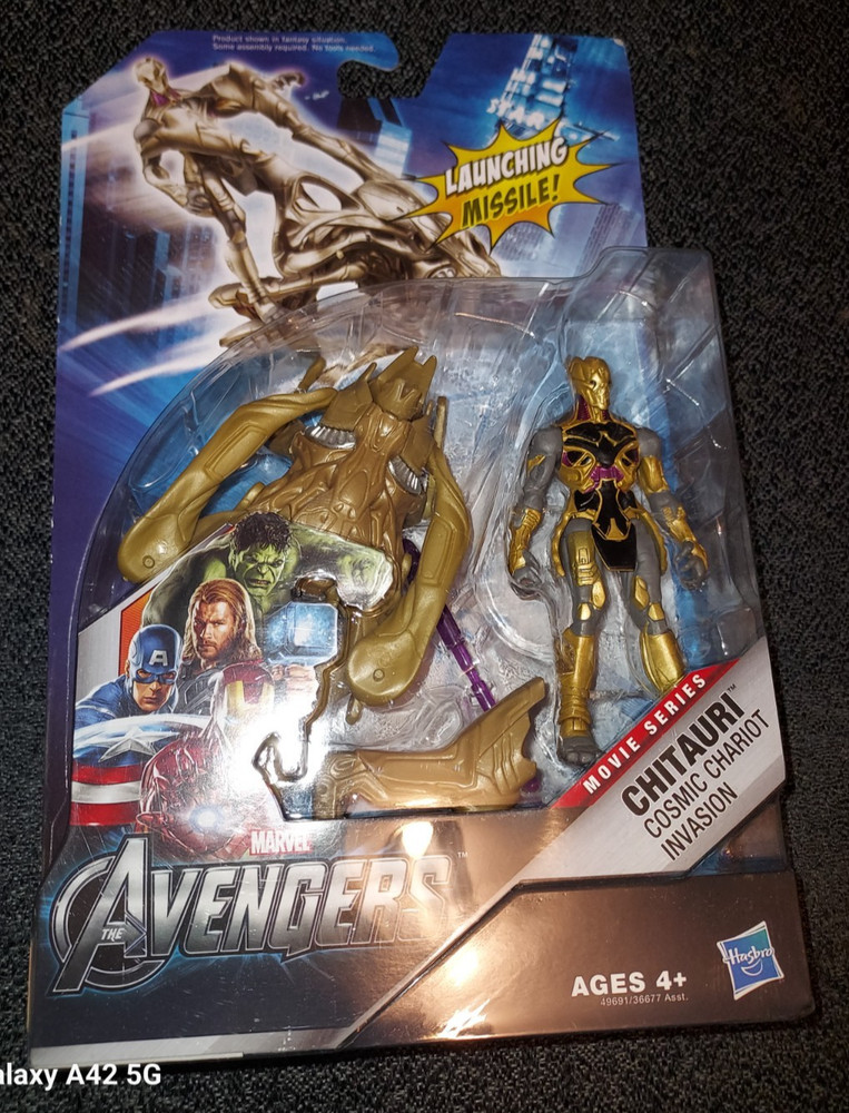 The Avengers -Movie Series- (2012) CHITAURI Cosmic Chariot Invasion 4.5″ Figure