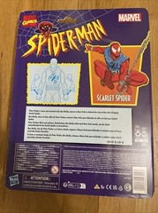 Marvel Legends Spider-Man Comic Retro Scarlet Spider 6-Inch Action Figure Hasbro