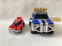 BANDAI Power Rangers Carranger DX RV ROBO TURBO Megazord M in Japan Complete set