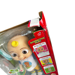 Cocomelon Deluxe Interactive JJ Doll Feed Dress Sing With Me
