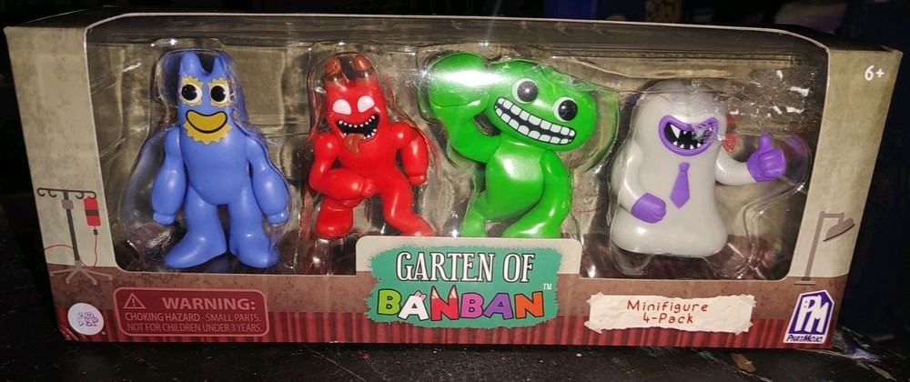 NIB Set Of 4pk Garten Of Banban Mini Figures – Many Figures Available