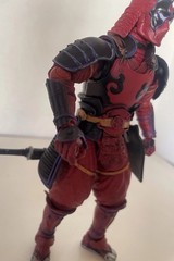 Bandai Manga Realization Samurai Kabukimono Deadpool 7” Figure No Accessories