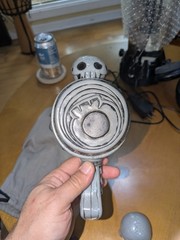 Science Patrols Sofubi Mekurabe no Kozuchi Skull Hammer Mallet Omake Pullstring
