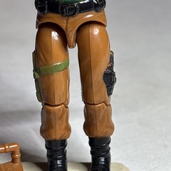 Vintage GI Joe Roadblock v1 Action Figure 1984 TIGHT NO CRACKS & Accessories