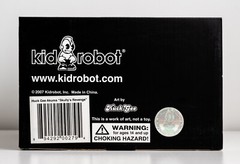 Huck Gee Kidrobot AKUMA BOMB AKUMABOMB Grey Skully version Edition of 500 2007