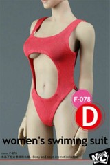 SUPERMCTOYS F-078 1/6 Sexy Woman Swimsuit Underwear Clothes Set F12” Body