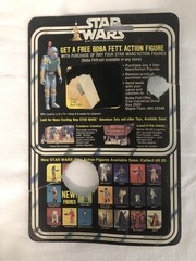 Star Wars Greedo Cardback With Bubble Vintage 1978