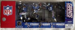 NFL McFarlane Sportspicks New York Giants 3 Pack: Strahan, Barber, Burress. 2006