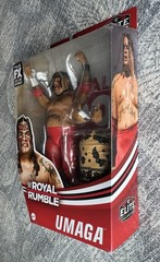 WWE Mattel Elite Royal Rumble Umaga Fatu Wrestling Figure WWF Sealed Package NEW