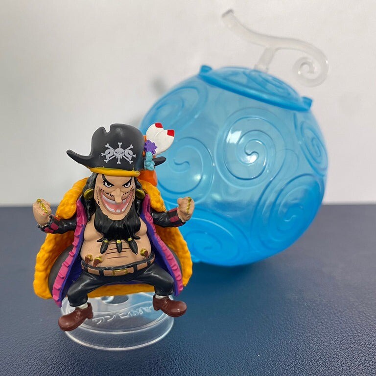 BANDAI Gashapon Figure One Piece Vol 7 naval battle of 6PCS Capsule Usopp Merry