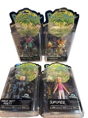 Rick and Morty Action Figures Lot Squanchy Summer Purge Suit Morty Scary Terry