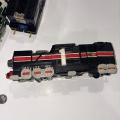 Power Rangers Light Speed Rescue Deluxe Supertrain Megazord Near Complete