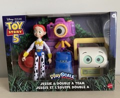Toy Story 5 Jessie & Double A Team 4 Pack Figures With Atlas PlayScale Mattel
