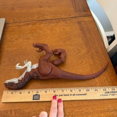 Jurassic World Raptors Dominion Atrociraptor 2021 VGC 13.5″ Long