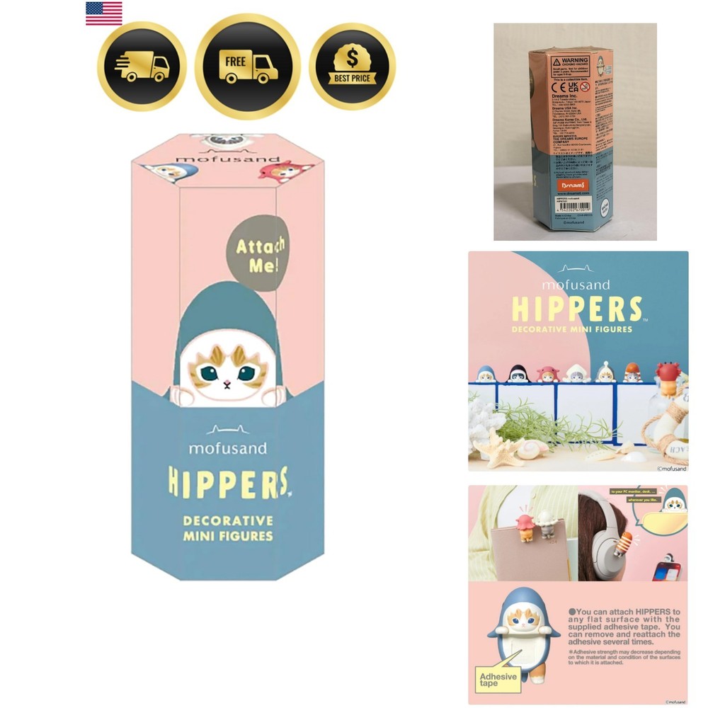 A Mofusand Hippers Series – Mini Figure/Limited Edition – 1 Sealed Blind Box
