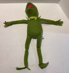 1970s Fisher Price “Muppet Show” Kermit The Frog Doll 850 in Orig TLC box – READ
