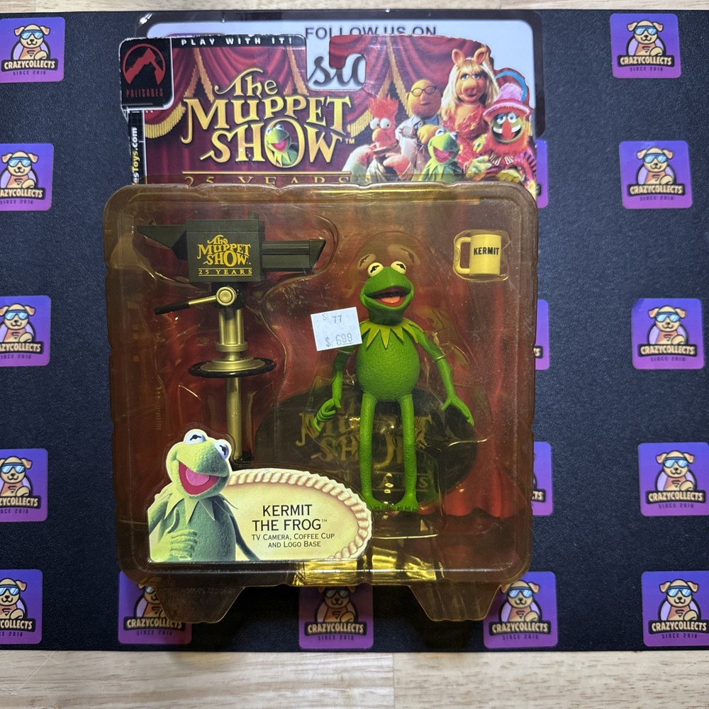 Muppet Show Palisades Kermit the Frog Series 1 Muppets figure by Palisades Toys