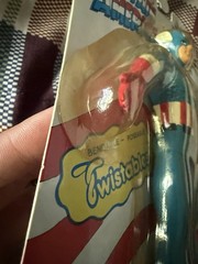VINTAGE 1989 CAPTAIN AMERICA 50TH ANNIV. EDITION TWISTABLE ACTION FIGURE