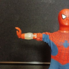 Vtg 1978 Mego Web Shooting Spider-Man Action Figure 12″ Red Torso RARE HTF