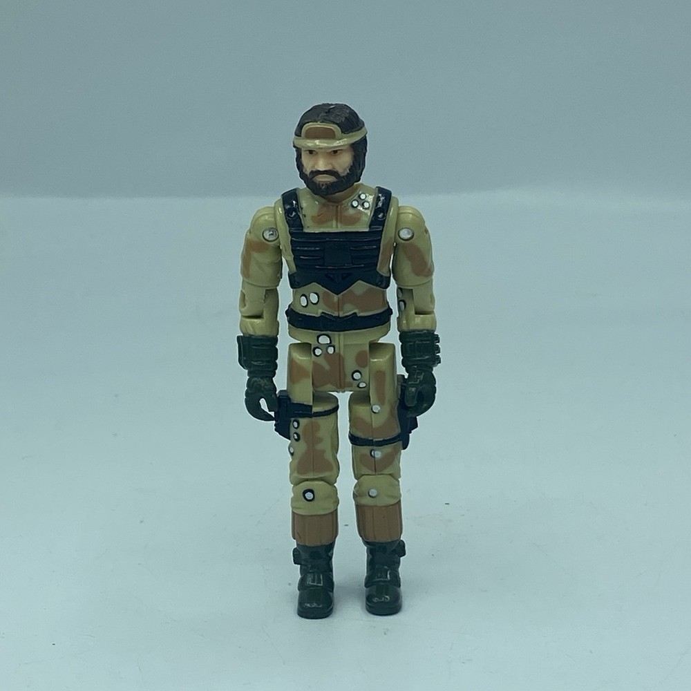 Vintage 1986 GI Joe KO Figure Toymax Ivan Sorgev 3.75 Military Action Figure