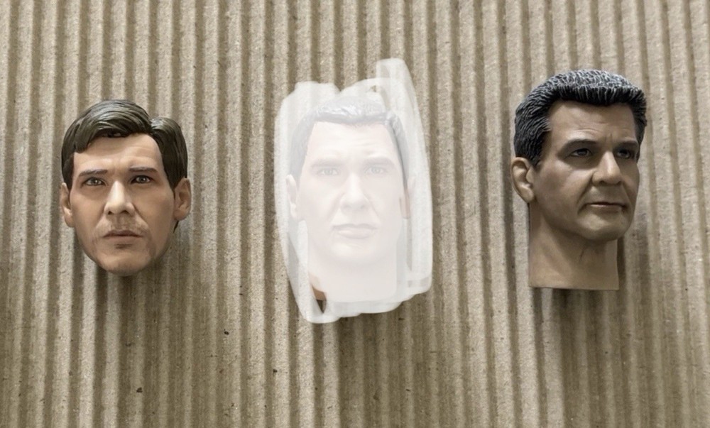 *PICK 1* 1/6 12″ Harrison Ford Indiana Jones Blade runner Head For Action Figure
