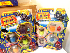 (CASE OF 12) MIXED Ready 2 Robot Pilots (series 1) build swap battle NEW!