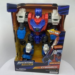 Adventure Force Cybomech Combat Robot Action Battle Figure with Lights & Sounds
