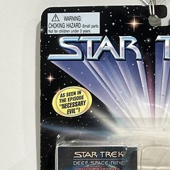 Star Trek Security Chief ODO 4.5″ Action Figure 1996 Playmates Deep Space Nine