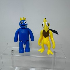 PhatMojo Blue Yellow Figures Lot Roblox Game Rainbow Friends Posable 5″ Set of 2