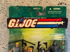 2004 Hasbro G.I. Joe – Valor vs Venom Action Figures – Duke & Cobra Commander