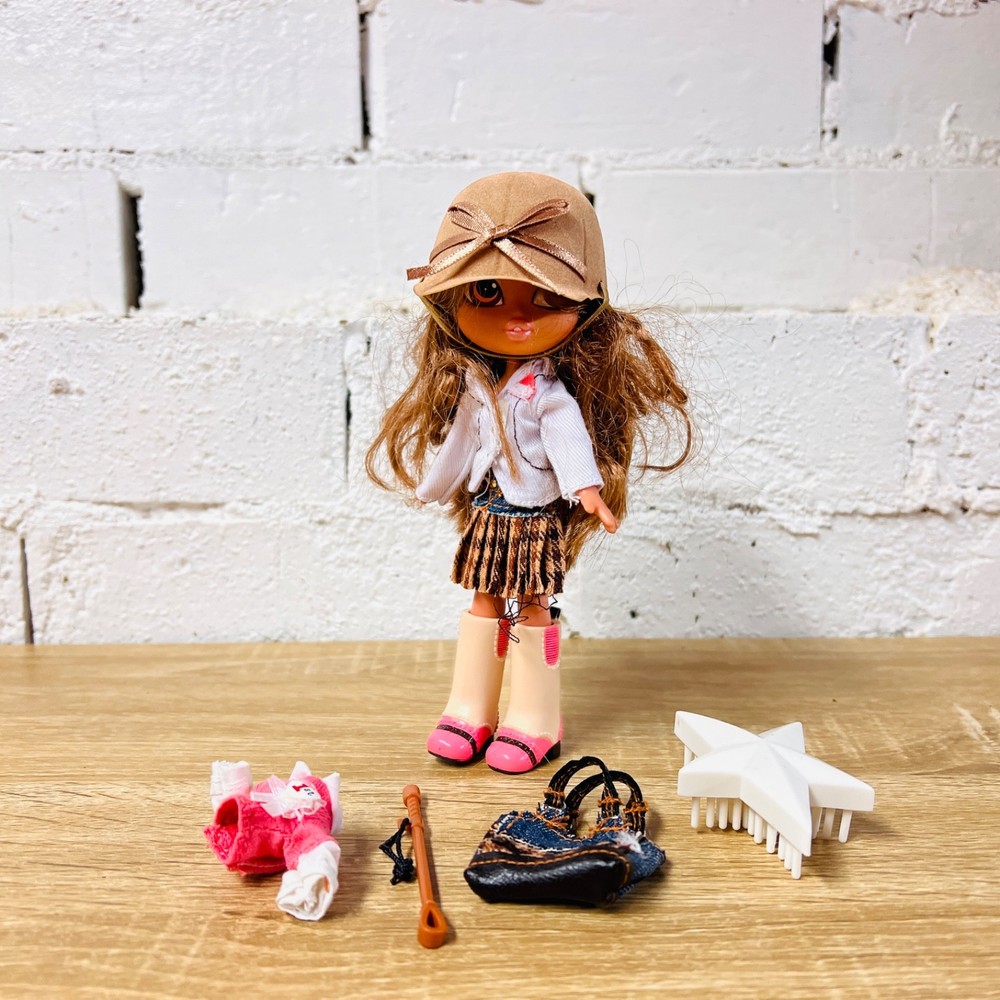 Kidz Bratz Horseback Fun Yasmin Doll Figure Handbag Stick Accessories Outfit