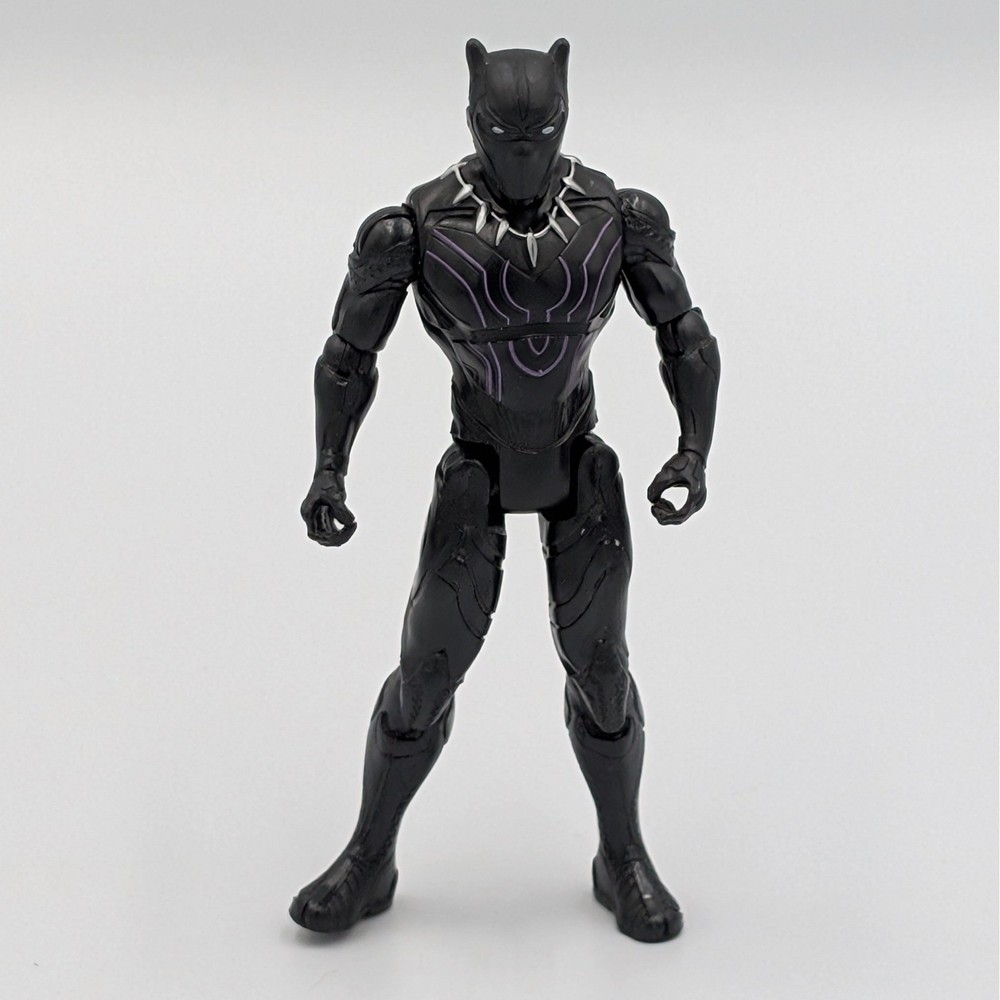 Marvel Black Panther Action Figure Hasbro 4 In Purple Kinetic Suit Toy T’Challa