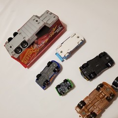 Diecast Disney Pixar Cars McQueen Mack Hauler Truck 95 Kids Toy Car Lot Set Film