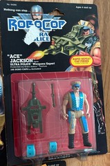 Vintage Lot Robocop Ultra Police Kenner Ace Jackson Sergeant Reed Headhunter