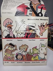Michaels Pets Mr. Bill The Security Guard with Cassette Tape. Ideal Toys 1987