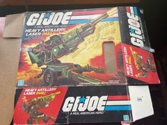 Vintage 1982 GI Joe HAL Complete w/Grand Slam, Box And Blueprints Great