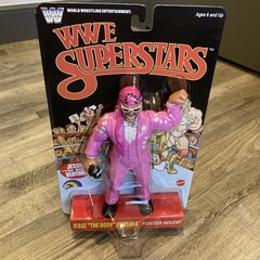 WWE Superstars LJN Jesse Ventura Retro Chase BLACK CARD Series 2 Bottom Cracked