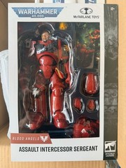 McFarlane Warhammer 40,000 Assault Intercessor Sergeant (Blood Angel) Sealed