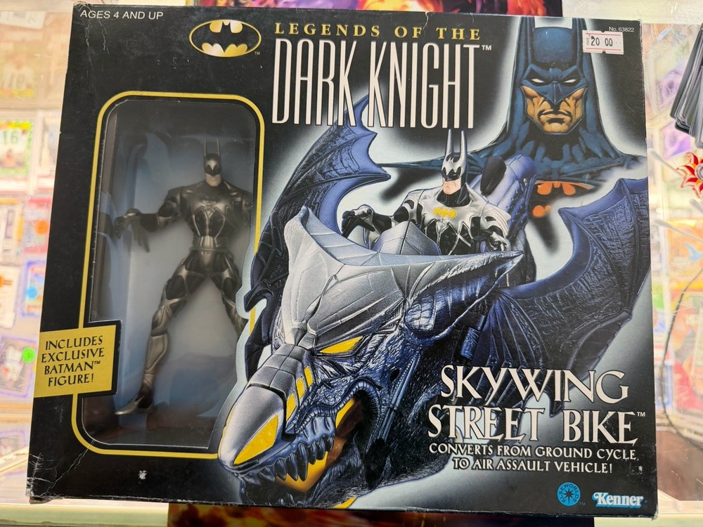 Batman Legends of the Dark Knight Skywing Street Bike with Exclusive Figure 1996