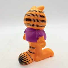 Garfield “Bite Me” 5″ PVC Vinyl Dog Toy Figure Odie’s Stuff 1980’s Vintage Paws