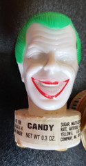1989-91 Topps Lot of 4 candy contaners Rocketeer Alf Batman Joker Exc Condition