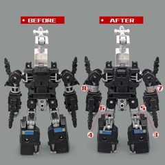 3D DIY Filler Upgrade Kit For Legacy Insecticon Bombshell GO BETTER Studio