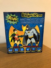 DC Comics 1966 Classic TV Series BATMAN & ROBIN Climbing figure set Mattel