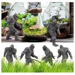 Bigfoot Action Figure Collectible Animal Statue Model Toy Decor Christmas Gift