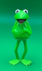 Jim Henson’s The Muppets 1978 Kermit the Frog Toy Figure Action Bends 3”